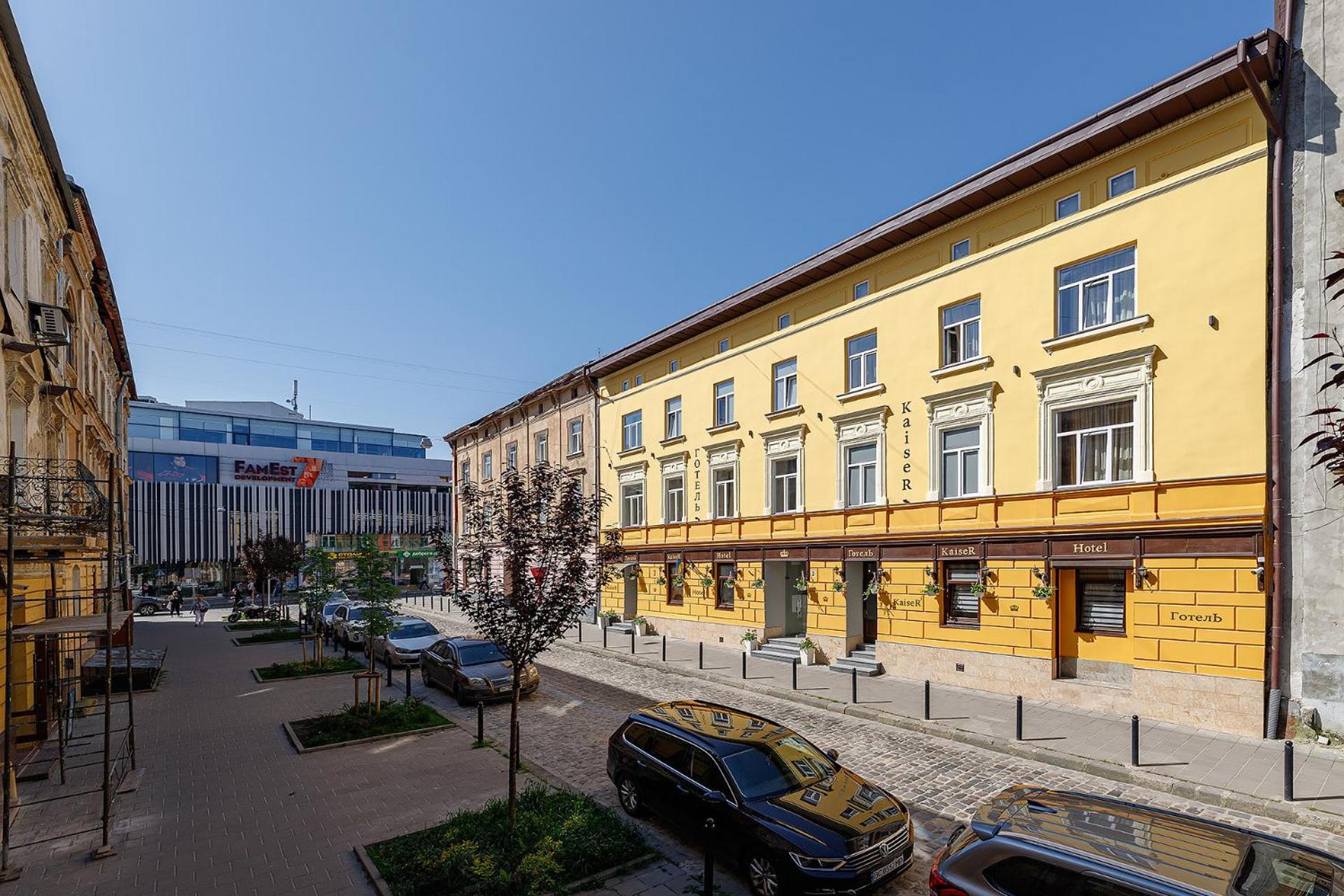 Готель Кайзер Економ Lviv Kültér fotó