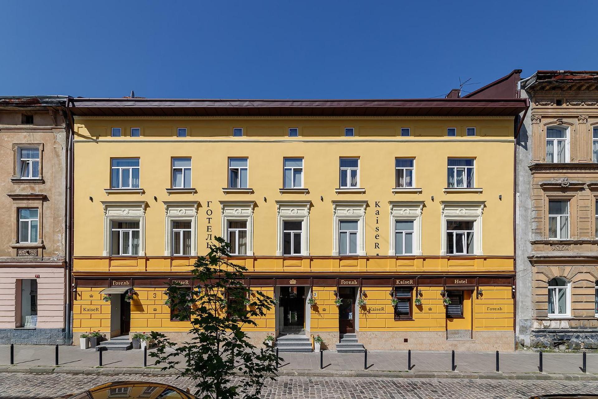 Готель Кайзер Економ Lviv Kültér fotó